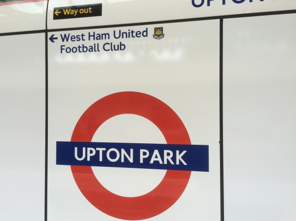 Upton Park Station - West Ham United Woz 'Ere